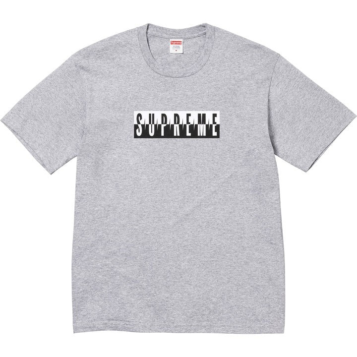 Supreme Split Tee Heather Grey