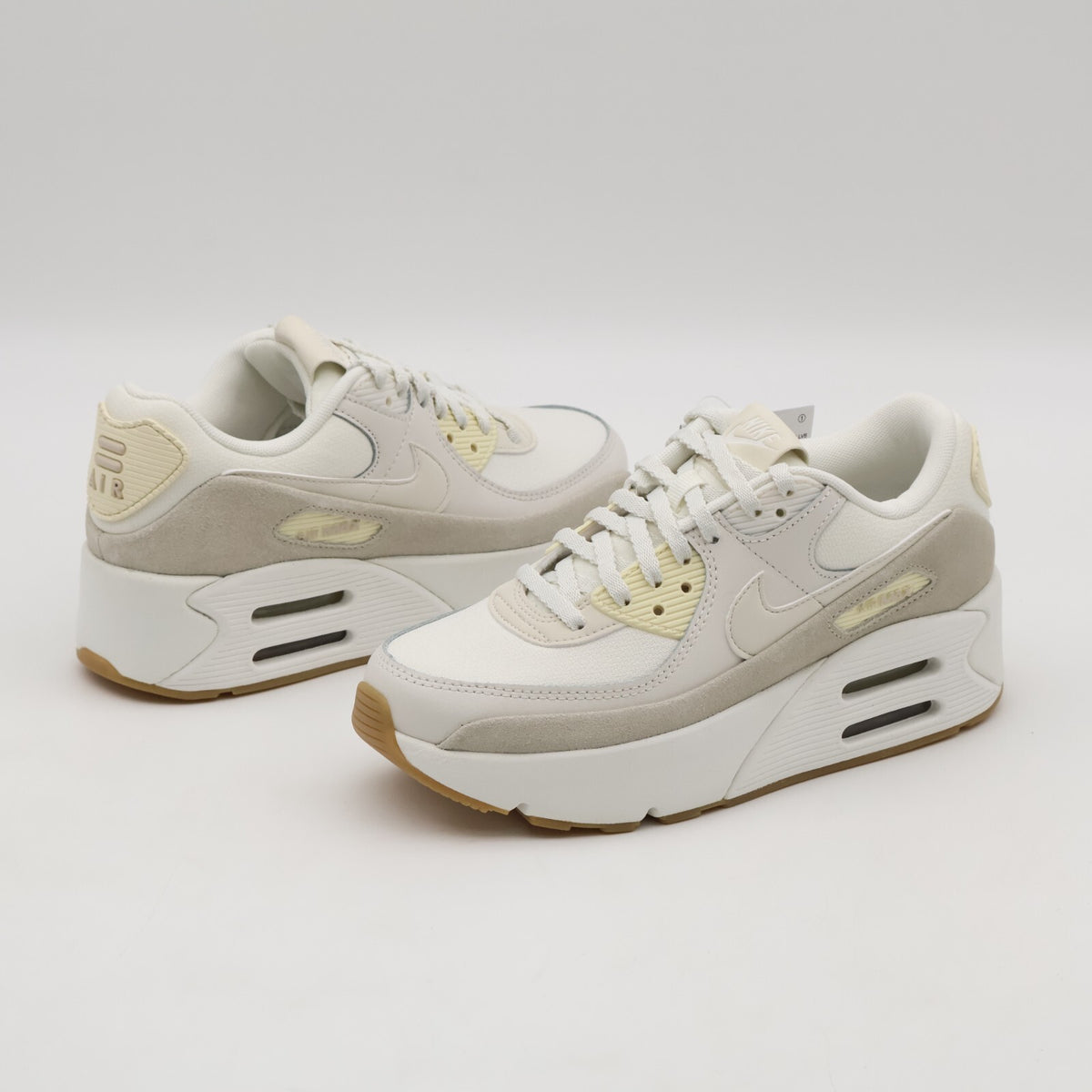 FD4328-100 Nike Air Max 90 LV8 Sail Phantom Light Ore Wood Brown (Women's)