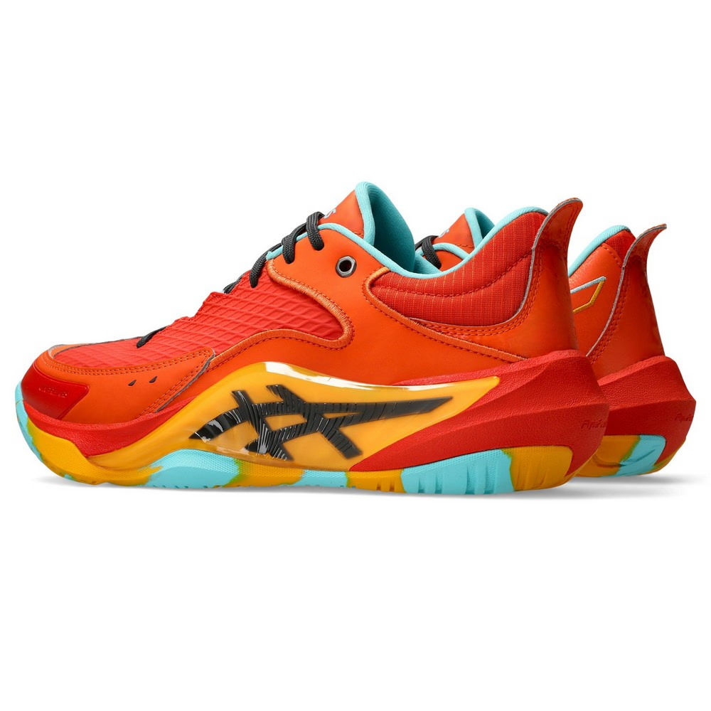 1063A113-600 Asics Unpre Ars Low 3 Red Clay/Graphite Grey (Men's)
