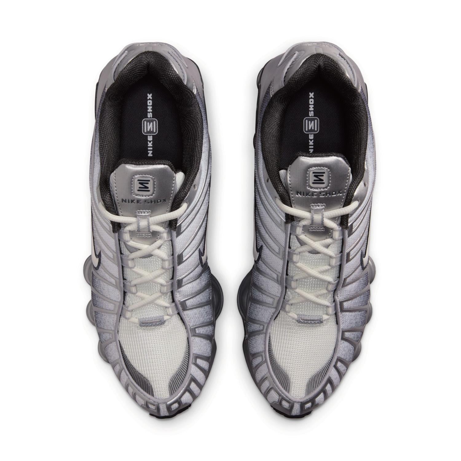 IH4466-095 Nike Shox TL Metallic Silver (Men's)