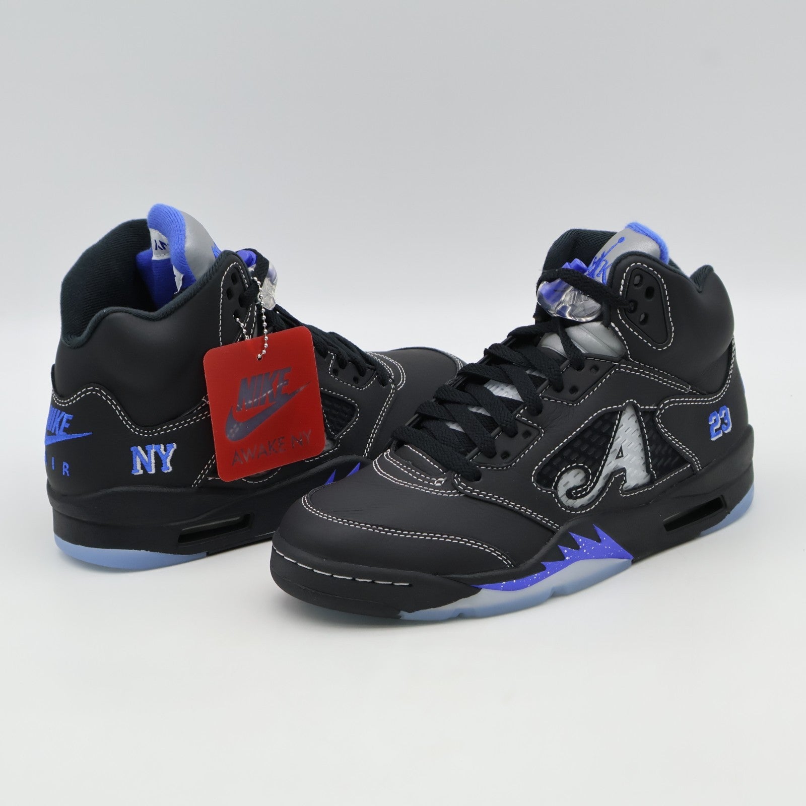 DV4982-004 Awake NY Nike Air Jordan 5 Black (Men's)