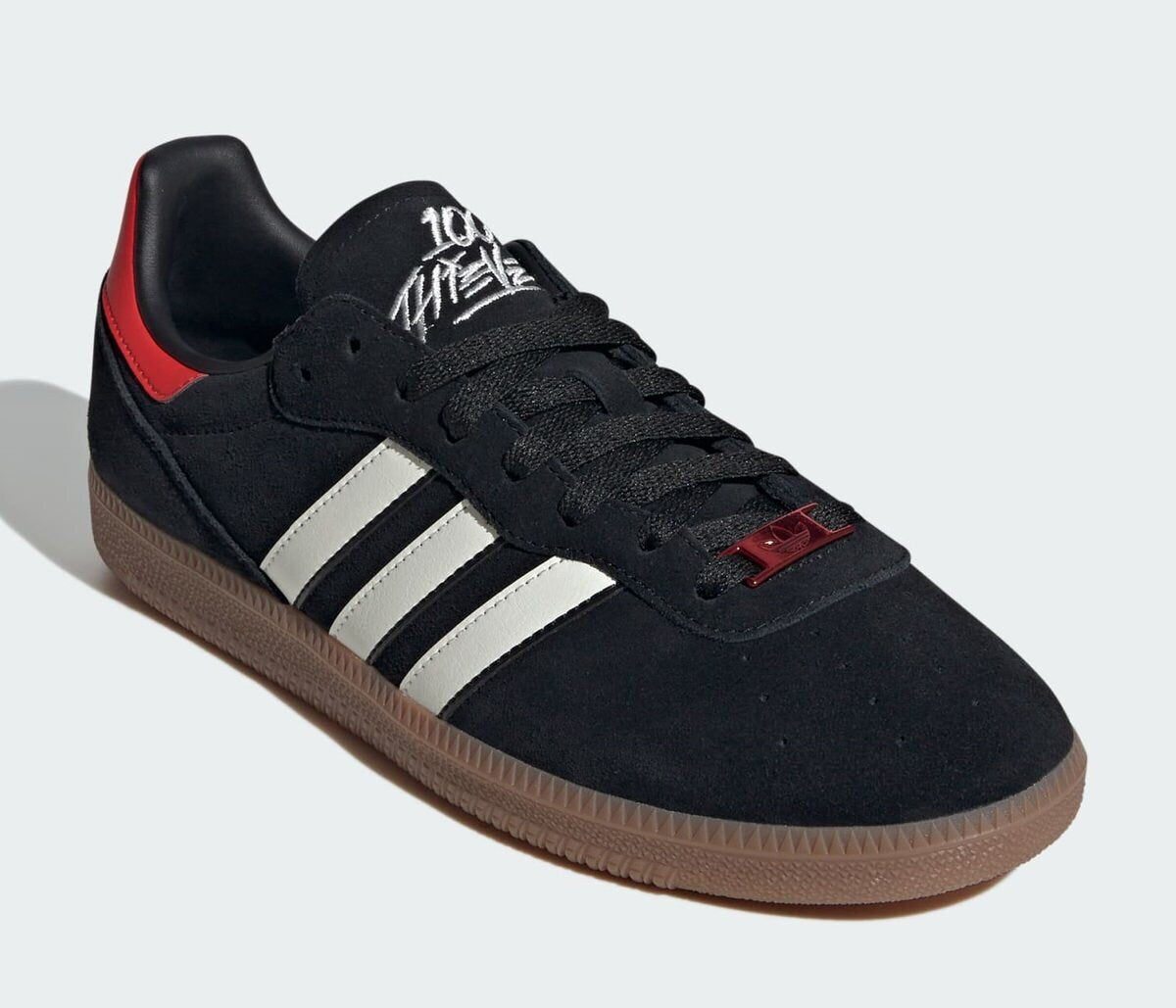 JH9125 100 Thieves adidas Originals Palos Hills Carbon Cream White (Men's)