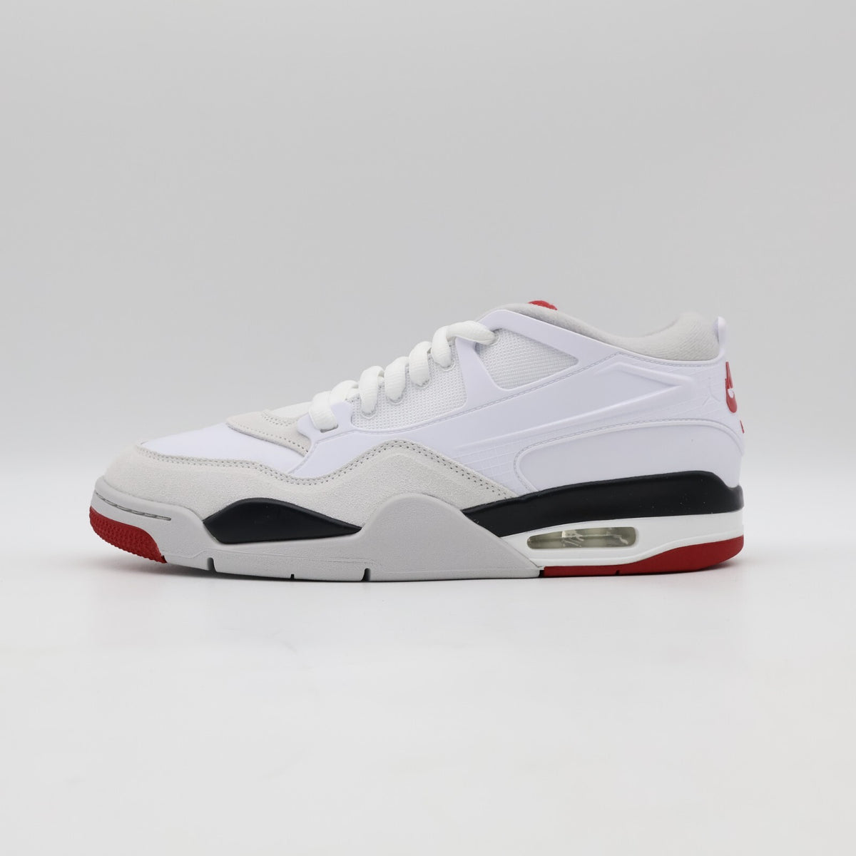 FQ7939-102 Nike Air Jordan 4 RM White Varsity Red Black Neutral Grey (Men's)