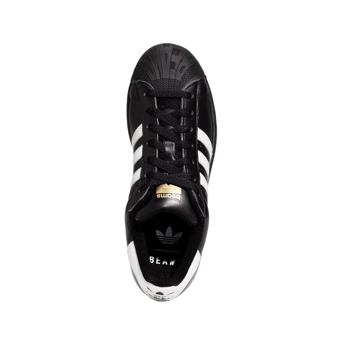 JR6484 BEAMS adidas Originals Superstar Core Black White Gold (Men's)