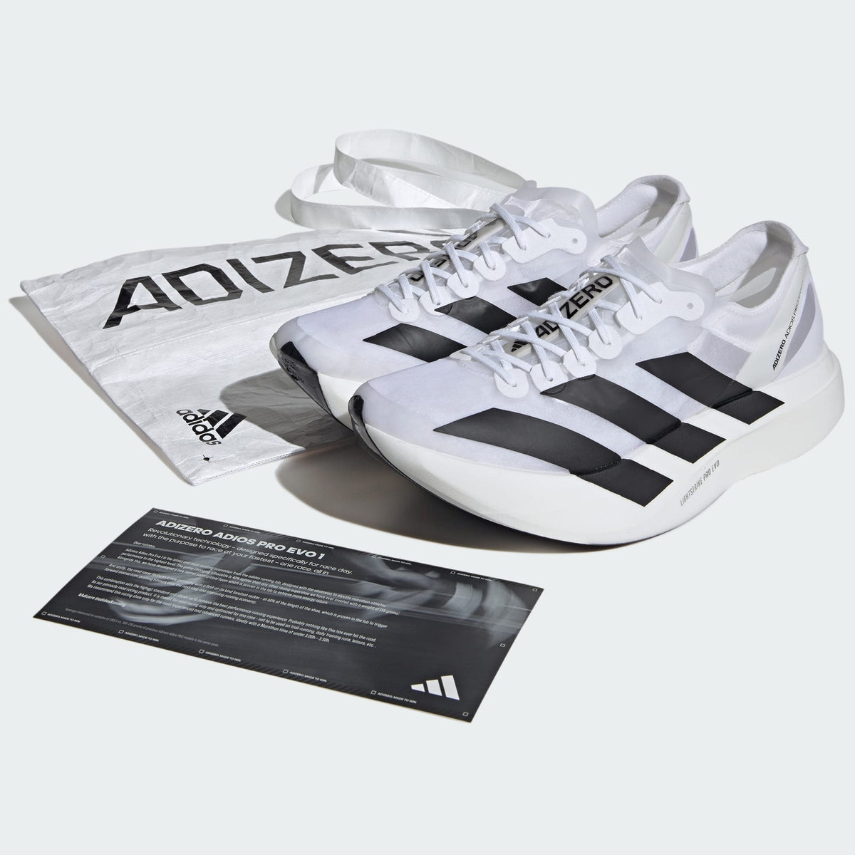 IH5564 adidas Adizero Adios Pro Evo 1 White (Men's)