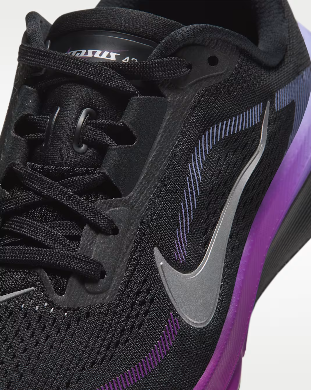 IH2306-014 Nike GS Pegasus 42 "Black/Persian Violet"