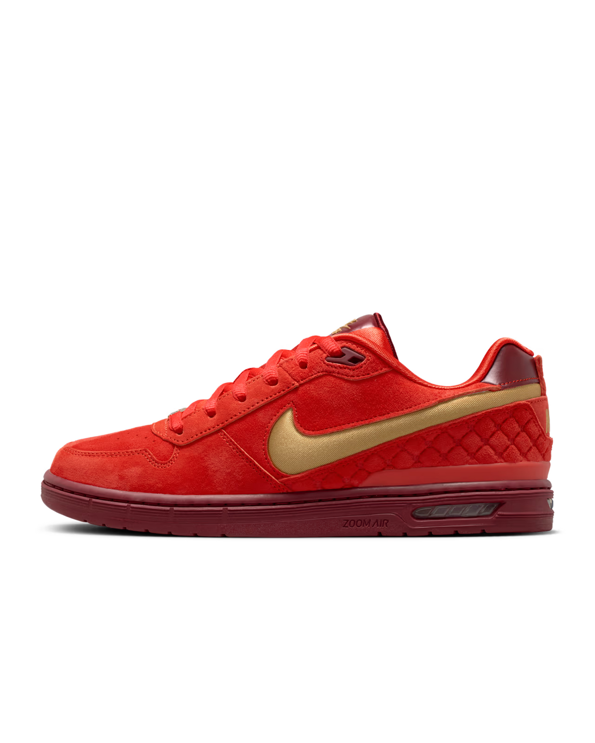 IQ5648-600 Paul Rodriguez Ã Nike SB P-Rod 1 Habanero Red Team Red (Men's)