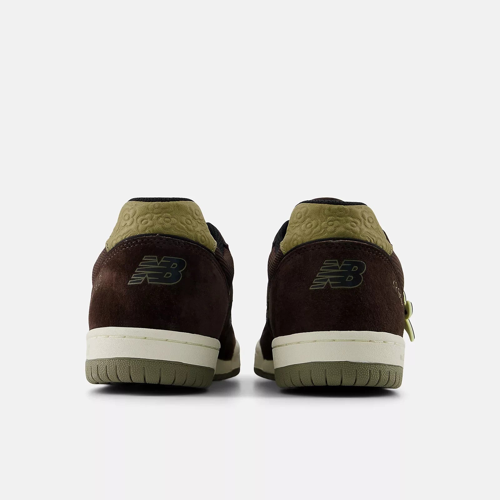NM600KKD Krooked Skateboards New Balance Numeric 600 Chocolate Olive (Men's)