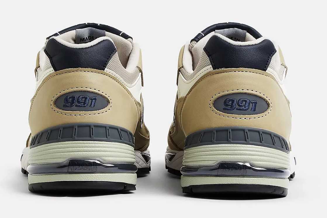 M991BTN New Balance 991 Brown Rice Made in UK (Men's)