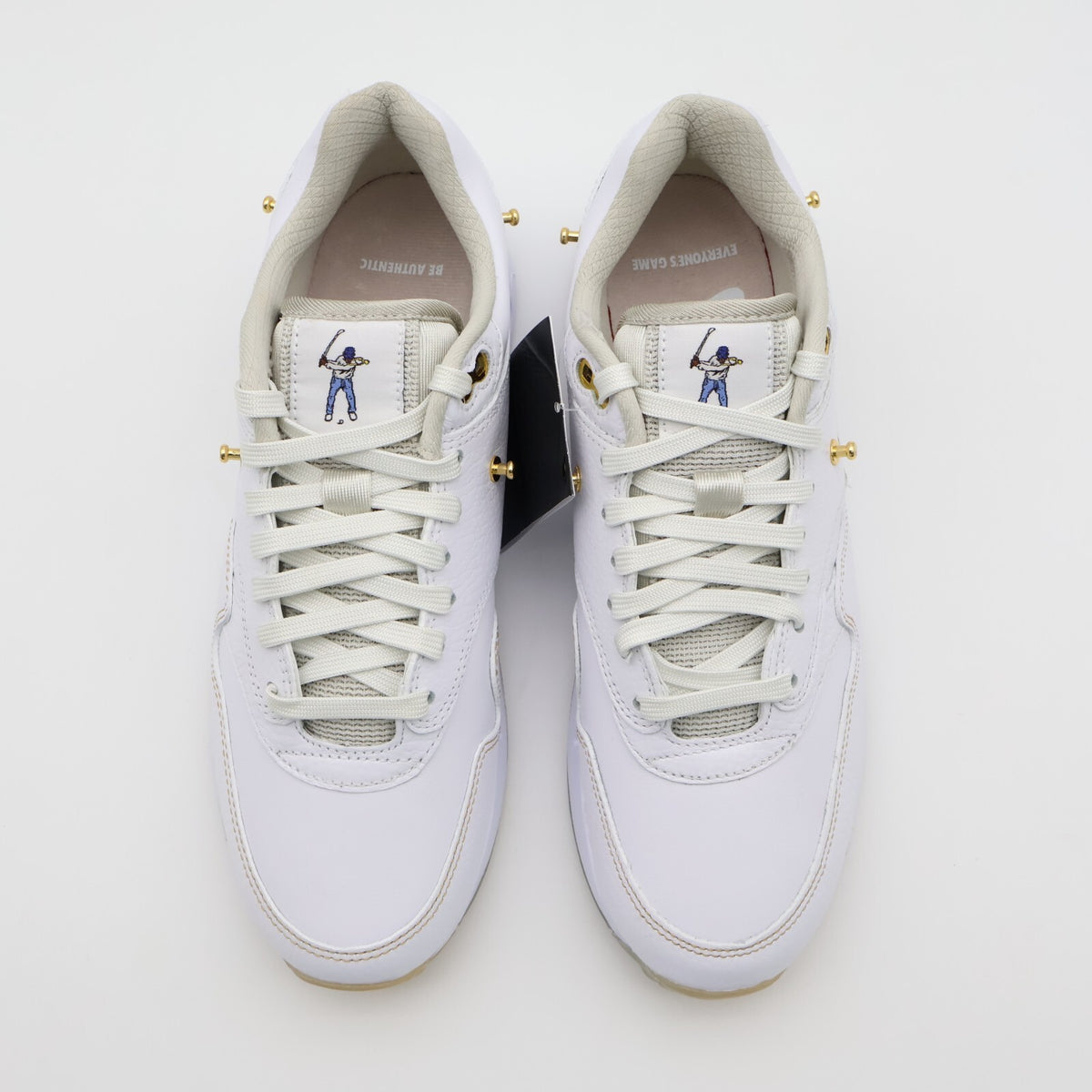 HQ3074-100 Eastside Golf Nike Air Max 1 86 OG Golf White Metallic Gold (Men's)