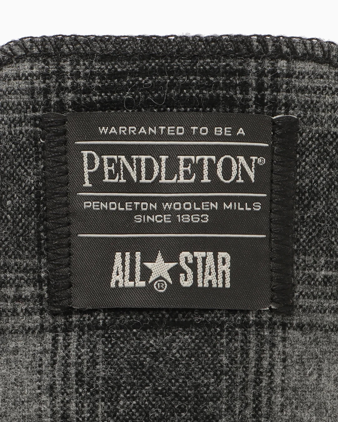 31314750 Pendleton Converse All Star Aged Hi Black Grey (Men's)