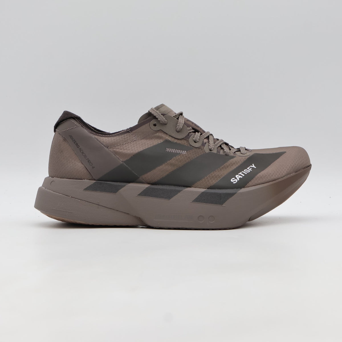 KH8442 Satisfy adidas Adizero Adios Pro 4 Brown Aurora Coffee (Men's)