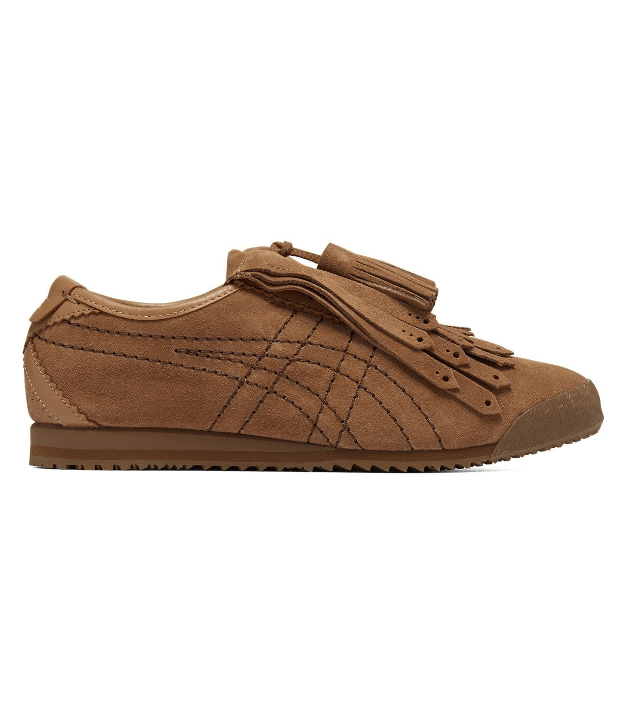 1183C576-200 Onitsuka Tiger Mexico 66 Fringe Mocha Brown Dark Brown (Men's)