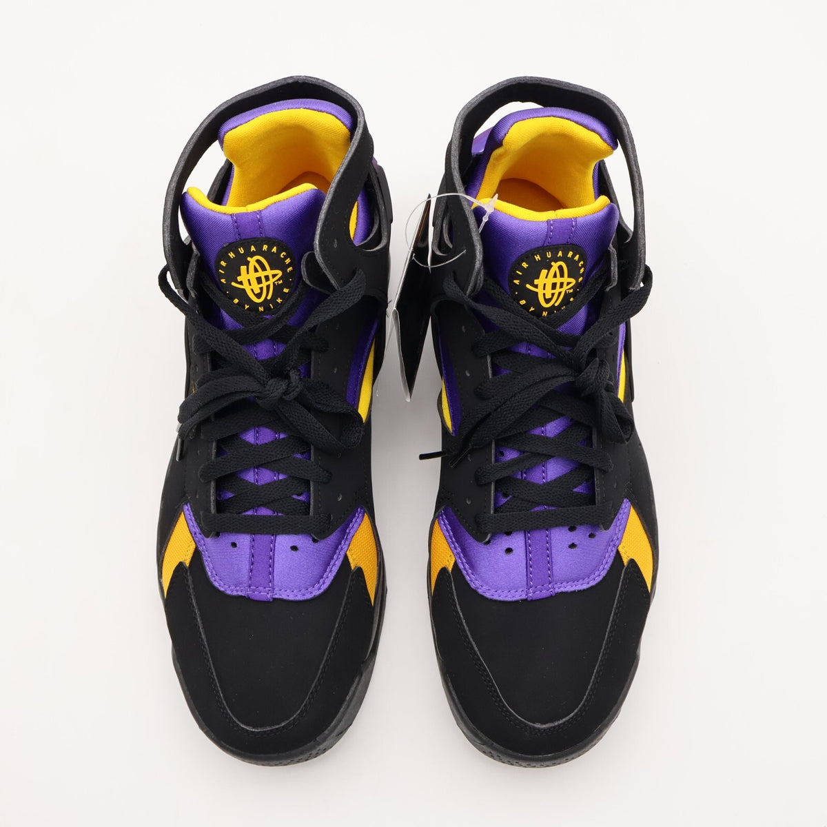 FD0188-001 Nike Air Flight Huarache Lakers Away Black Varsity Purple (Men's)