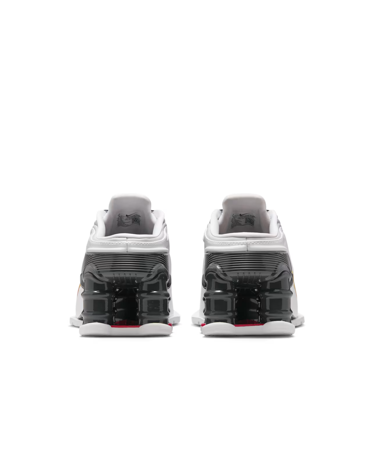 IM5420-100 Martine Rose Nike Shox MR4 White Varsity Red (Women's)
