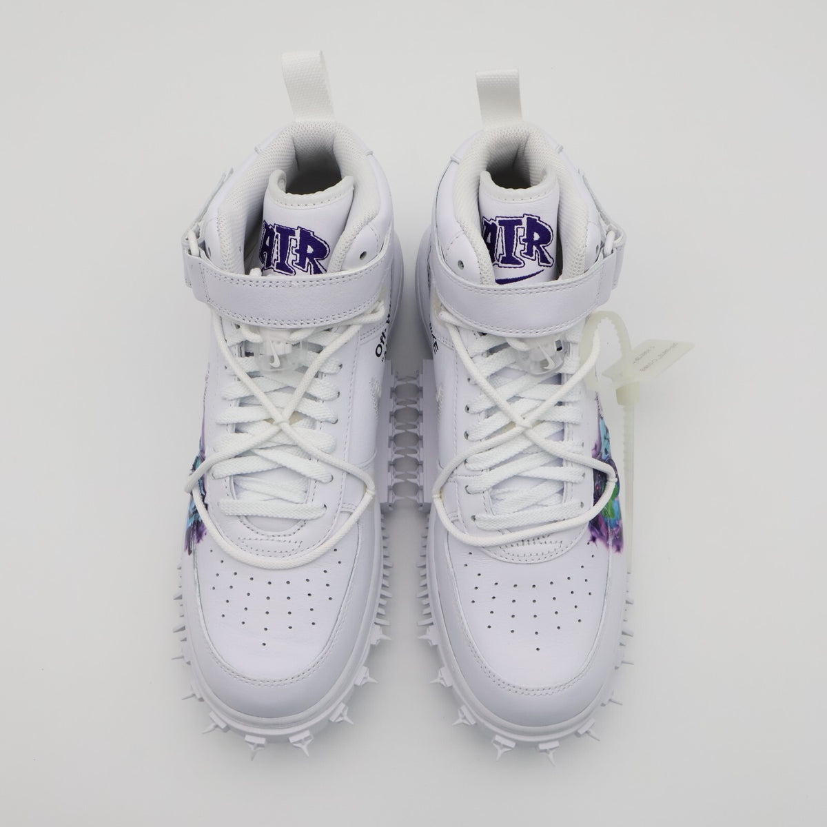DR0500-100 Off-White Nike Air Force 1 Mid Graffiti (Men's)