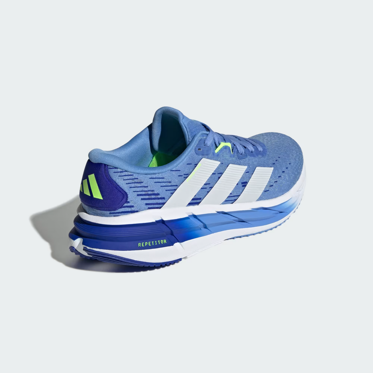 JR0315 adidas Adistar 4 Running Blue Fusion/Dash Grey/Lucid Lemon (Men's)