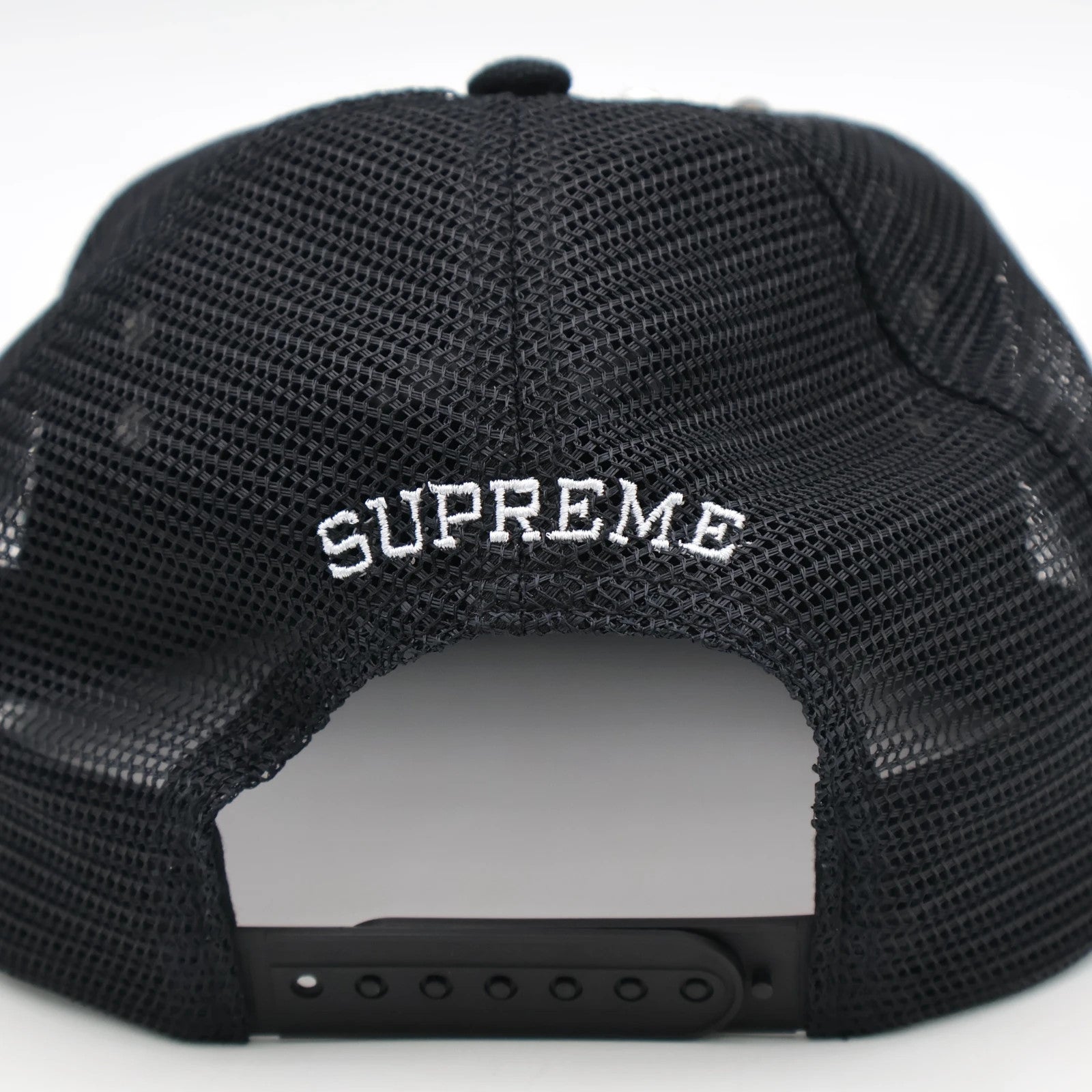 Supreme B.B. Simon Studded Canvas 5-Panel Black