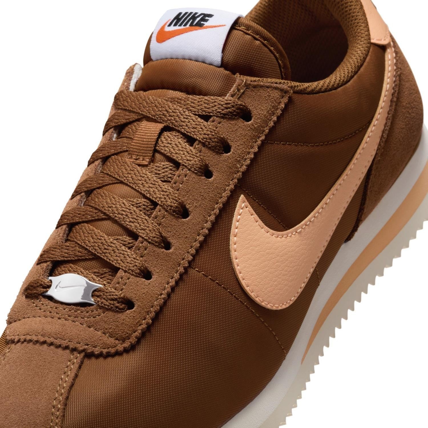 DZ2795-202 Nike  Cortez Textile Light British Tan Sail Orange Chalk (Women's)