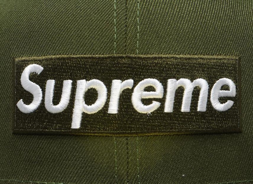 Supreme Grinch Box Logo New Era Green