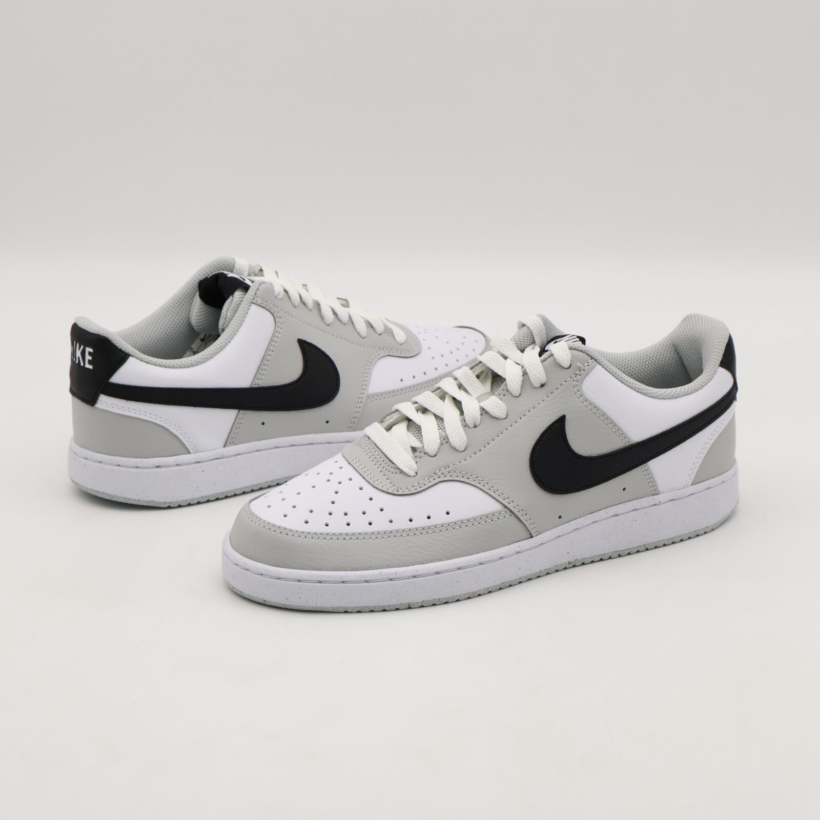 HV0927-097 Nike Court Vision Low Grey Fog Black (Men's)