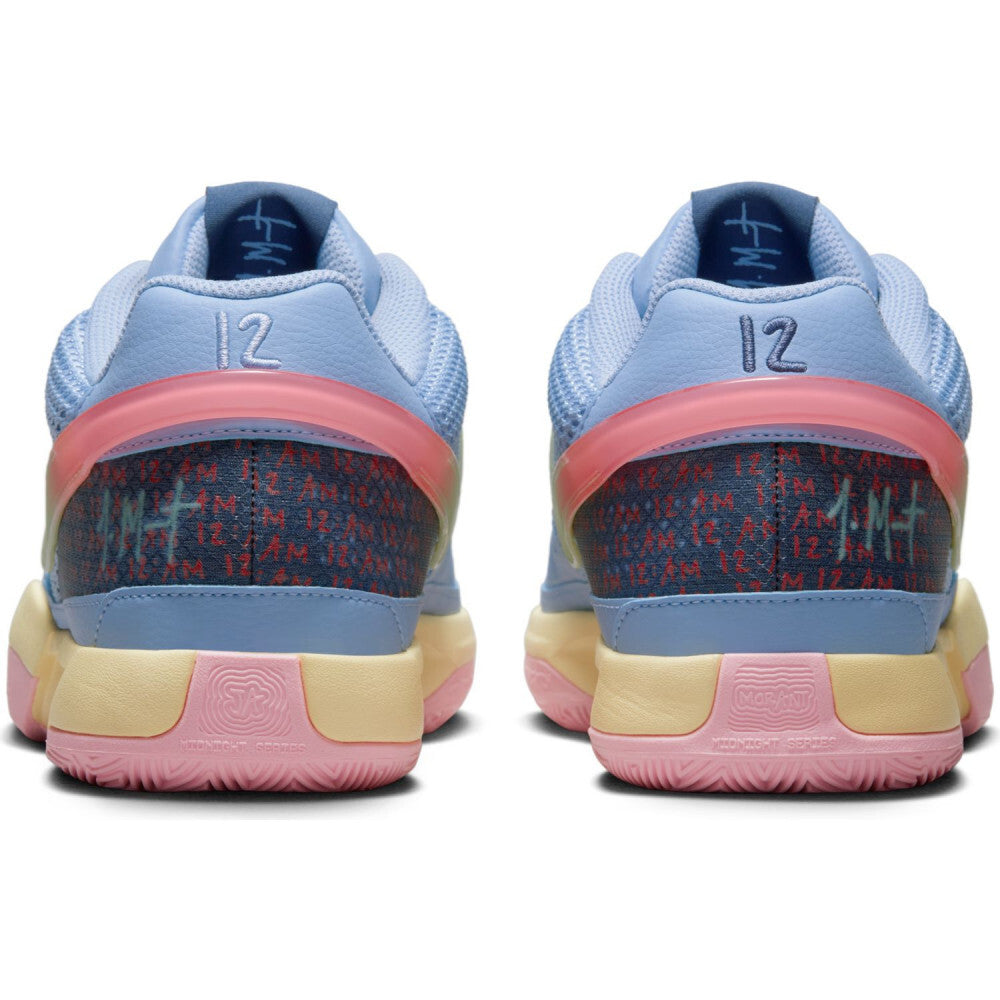 DR8785-400 Nike Ja 1 Day One Cobalt Bliss Citron Tint Hot Punch Pink Blue