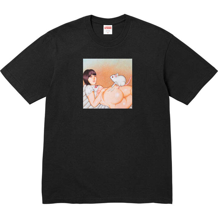 Supreme Mouse Tee Black