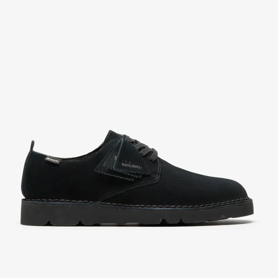 26182699 Clarks Desert London GORE-TEX Black Suede (Men's)