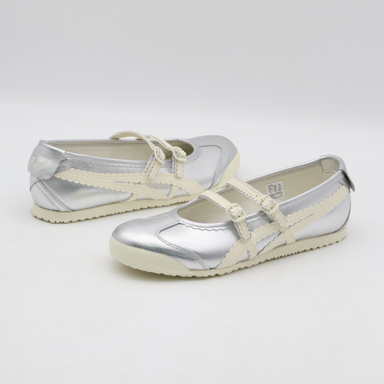 1182A660-020 Onitsuka Tiger Women's Mexico 66 TGRS Silver Cream (Women's)
