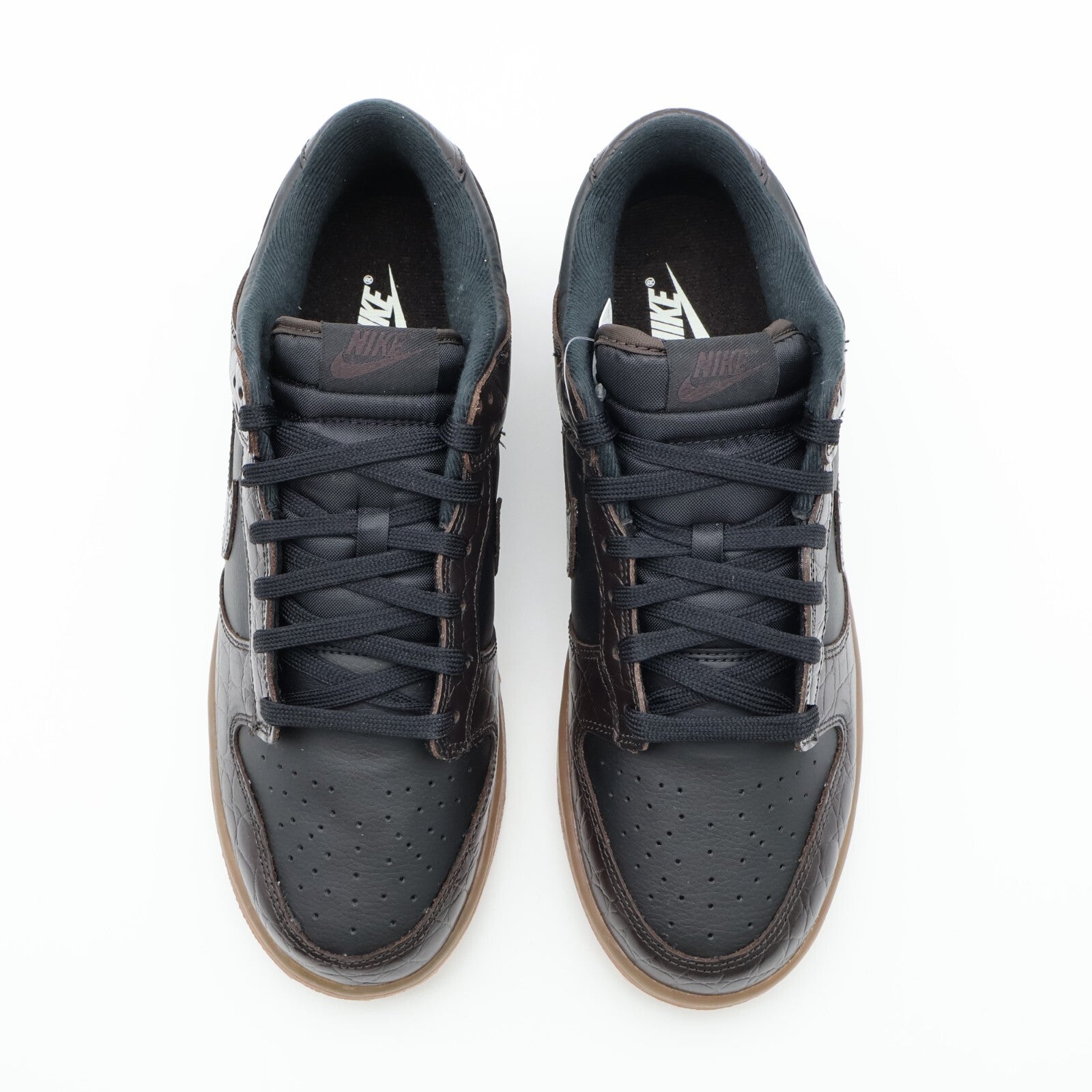 DV1024-010 Nike Dunk Low Velvet Brown and Black (Men's)