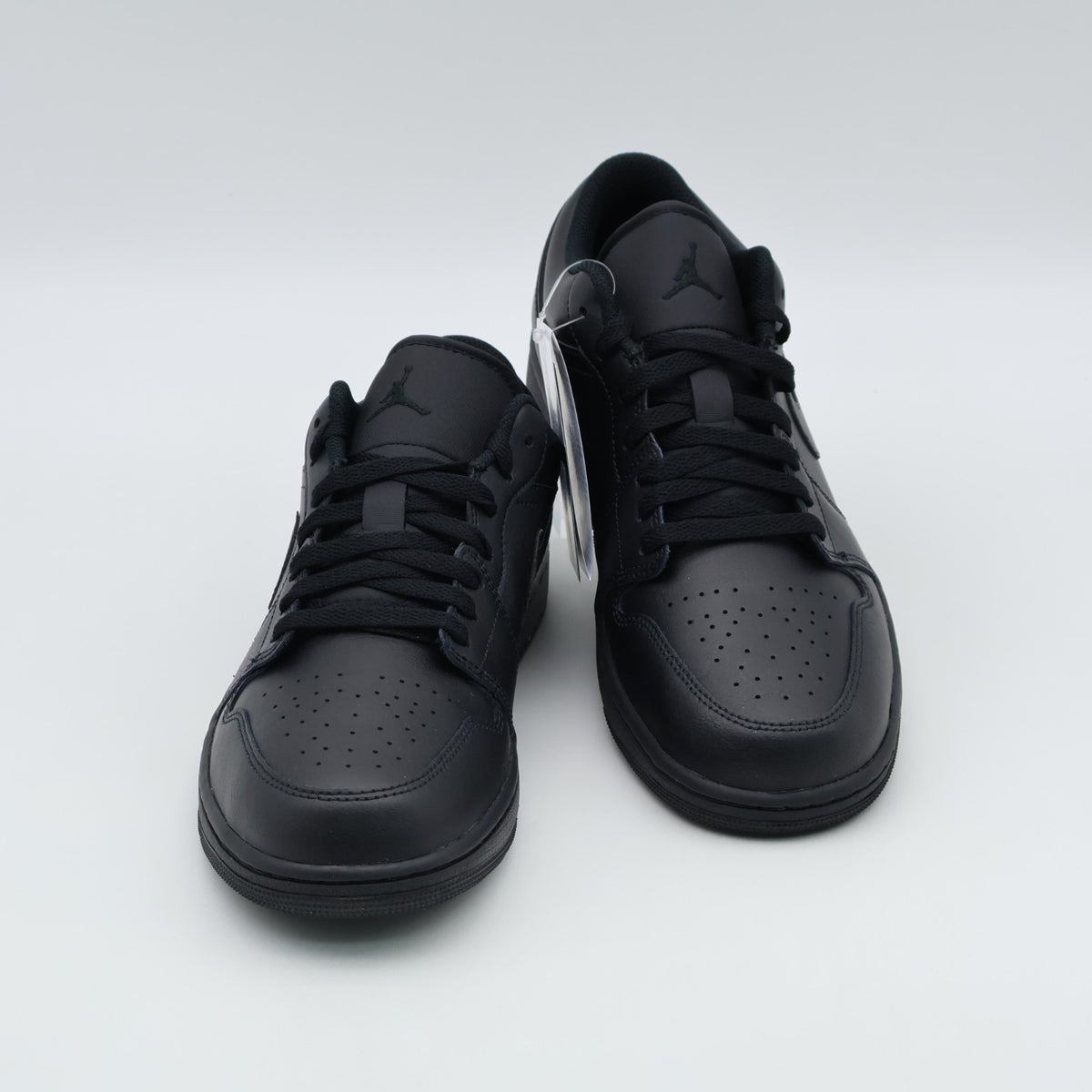553558-093 Nike Air Jordan 1 Low Triple Black (Men's)