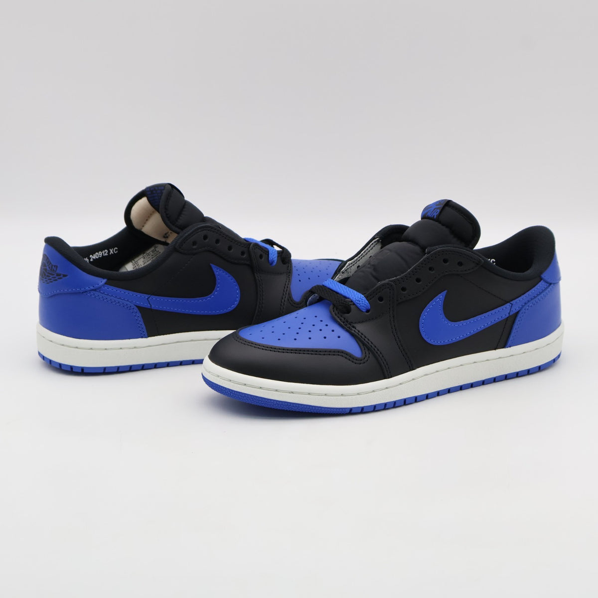 IB1981-004 Nike Air Jordan 1 Low '85 Black and Royal Blue (Men's)
