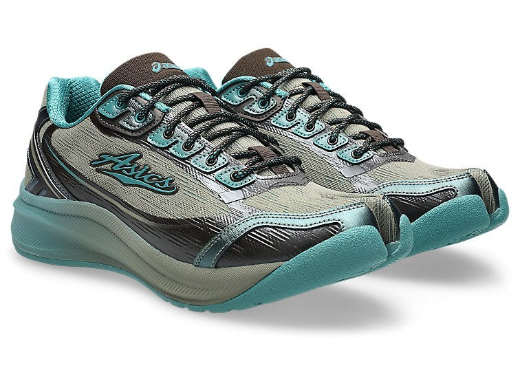 1203B111-200 Kiko Kostadinov Ã Asics Ilargi FF 2 "Driftwood/Dioptase" (Men's)