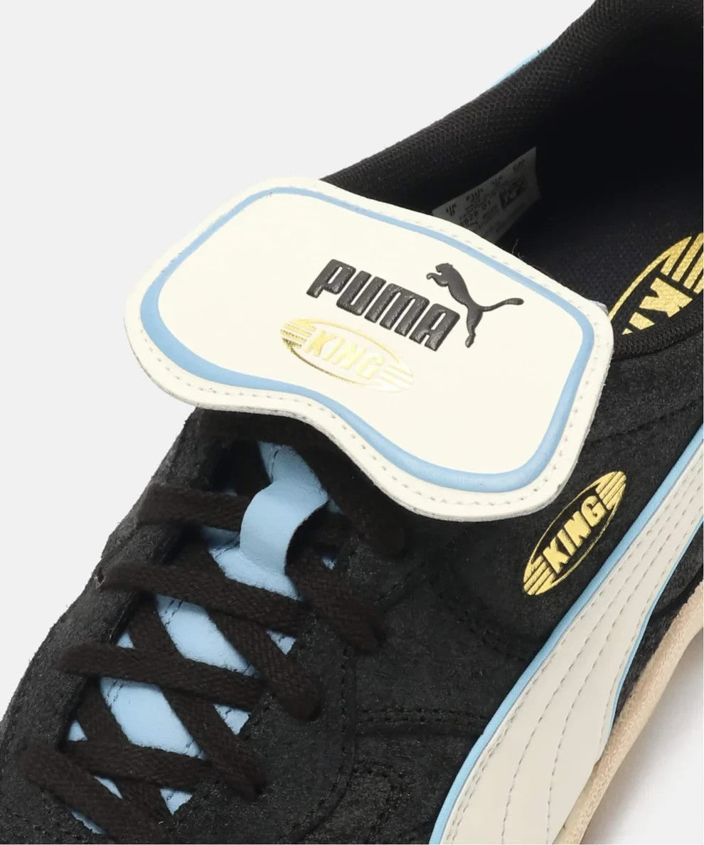 403628-01 Puma King Indoor Black White (Men's)