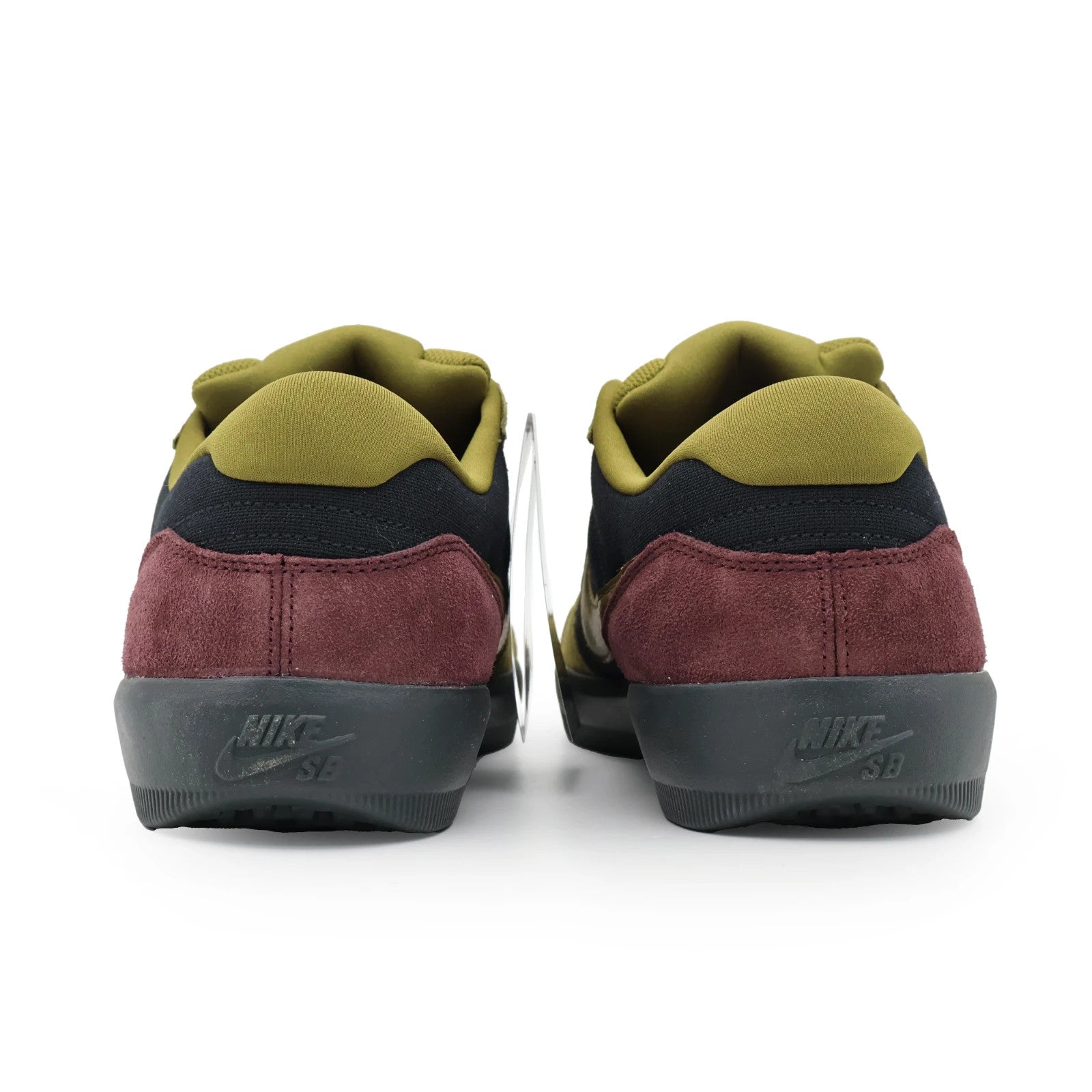 DV5477-008 Nike SB Force 58 Black Burgundy Crush Off Noir Olive Flak (Men's)