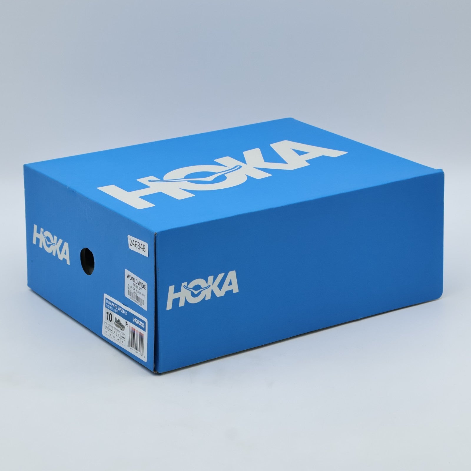 Size 10 - 1126851-OPR Hoka One One HOKA Mafate Speed 2 Oat Milk Vaporous (Men's)