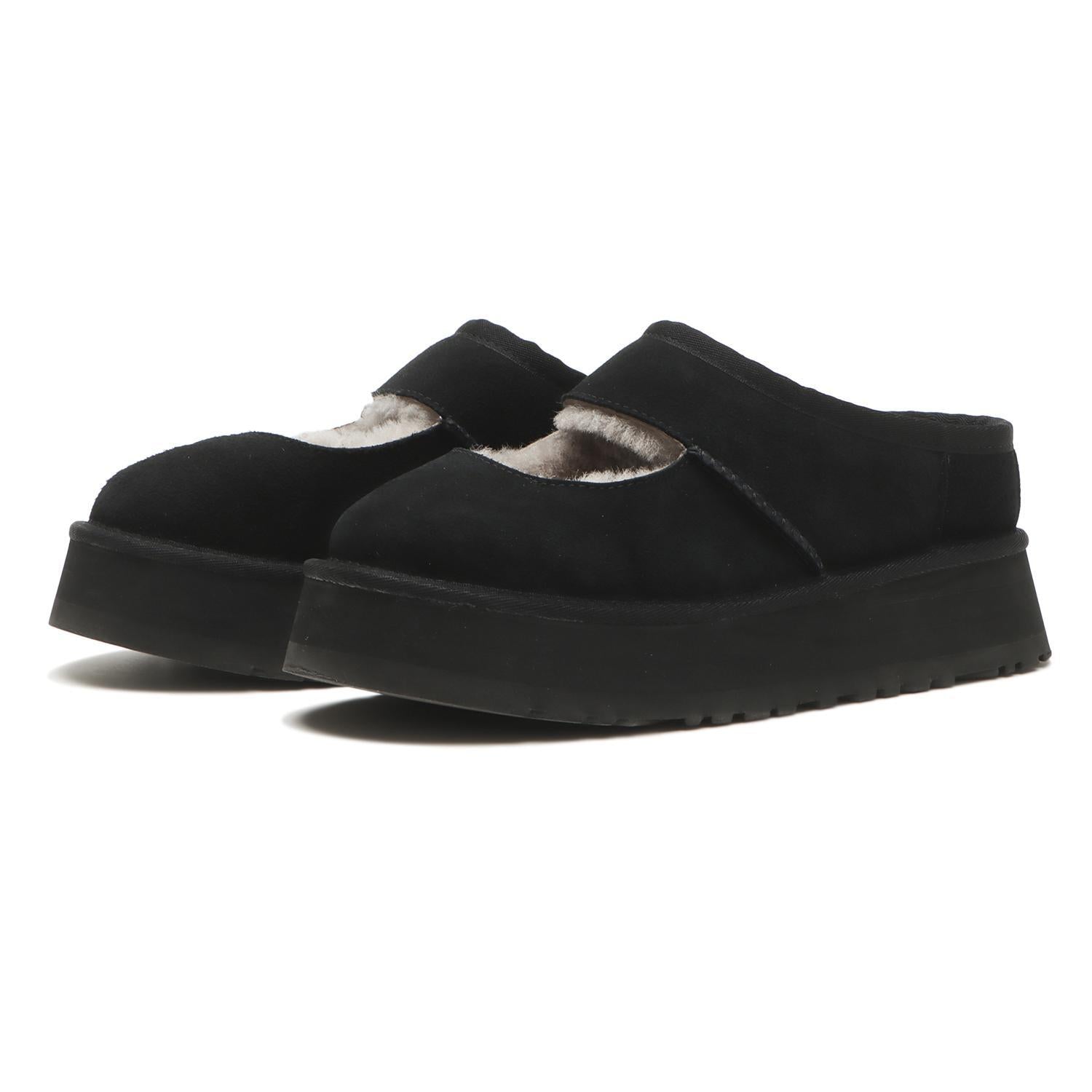 1167612-BLK UGG BEA MARY JANE BLACK (Women's)