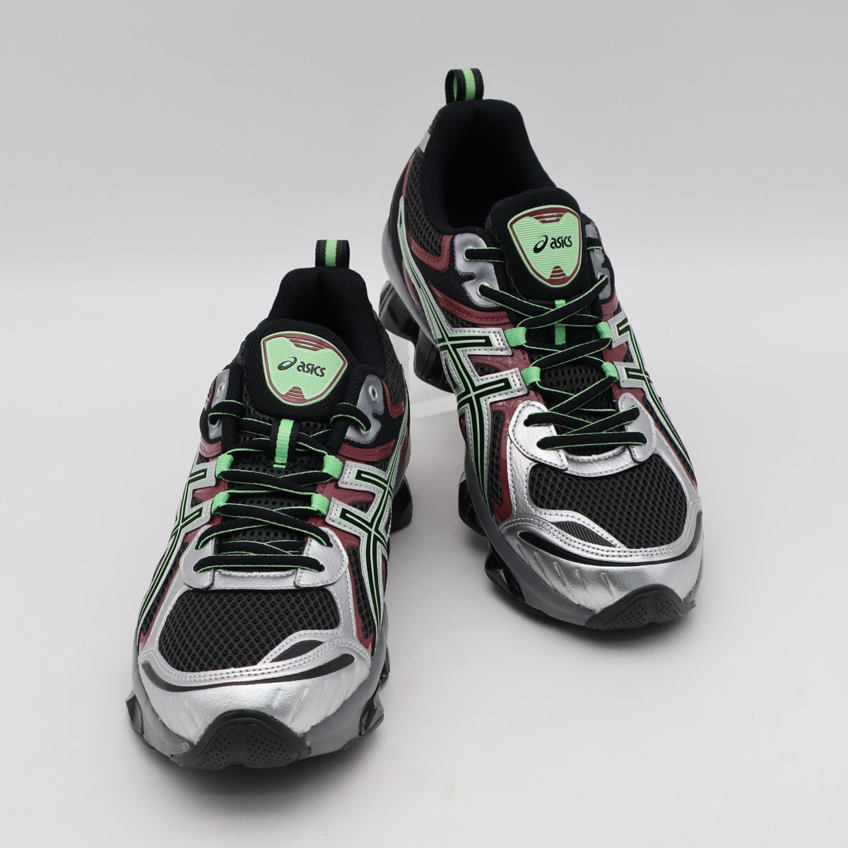1203A270-027 Asics Gel-Quantum Kinetic Graphite Grey Brisket Red (Men's)