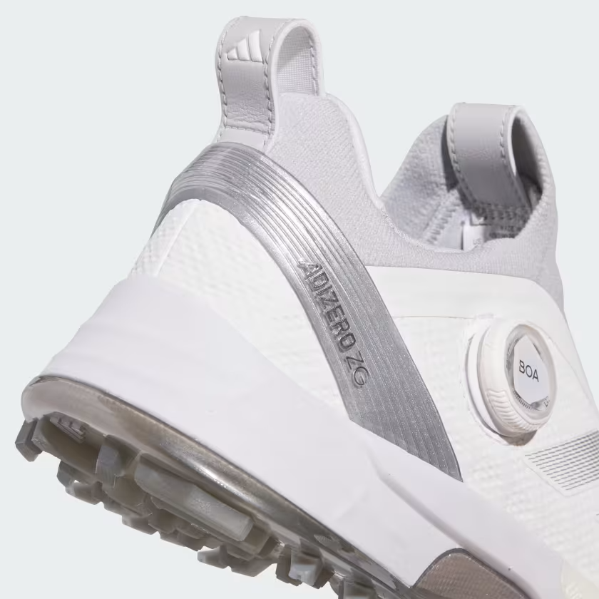 IH3357 adidas Adizero ZG Boa Cloud White Silver Metallic Light Solid Grey (Men's