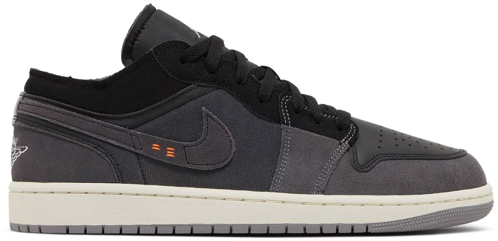 DN1635-001 Nike Air Jordan 1 Low "Inside Out/Black/Grey" (Men's)