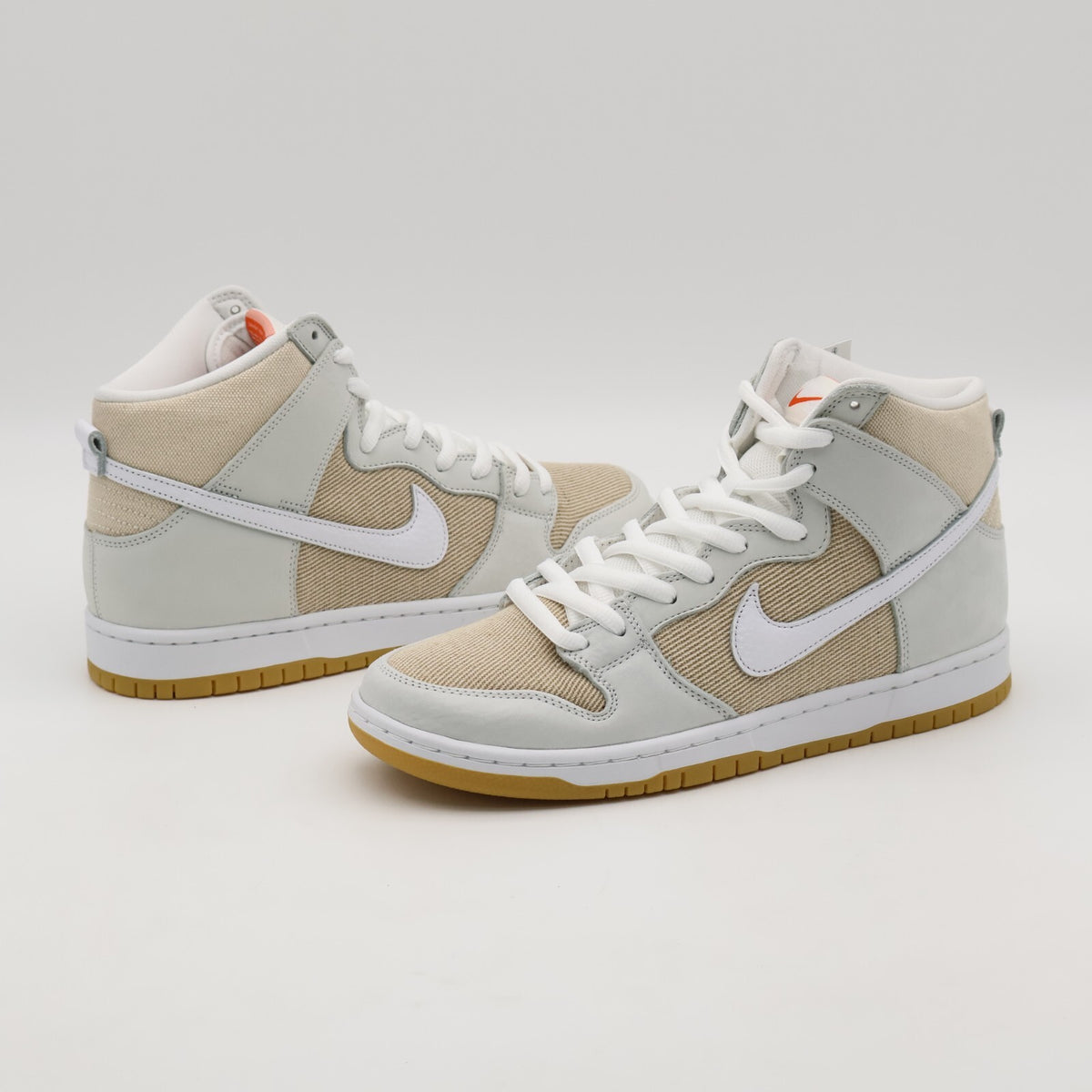 DA9626-100 Nike SB Dunk High Pro ISO Orange Label Unbleached Natural (Men's)