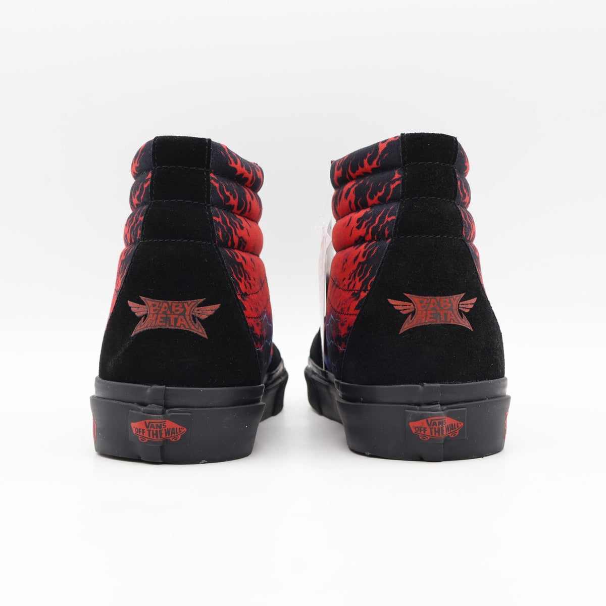 703001-0001 BABYMETAL Vans Sk8-Hi Black Red (V38CF BABYMETAL) (Men's)