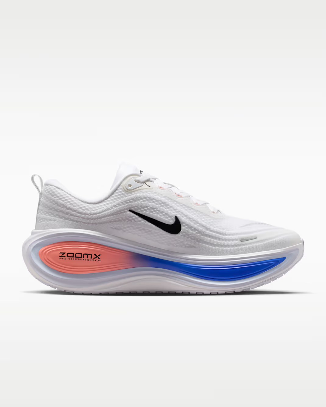 HV8150-108 Nike Vomero Plus "White/Atomic Pink/Racer Blue" (Men's)