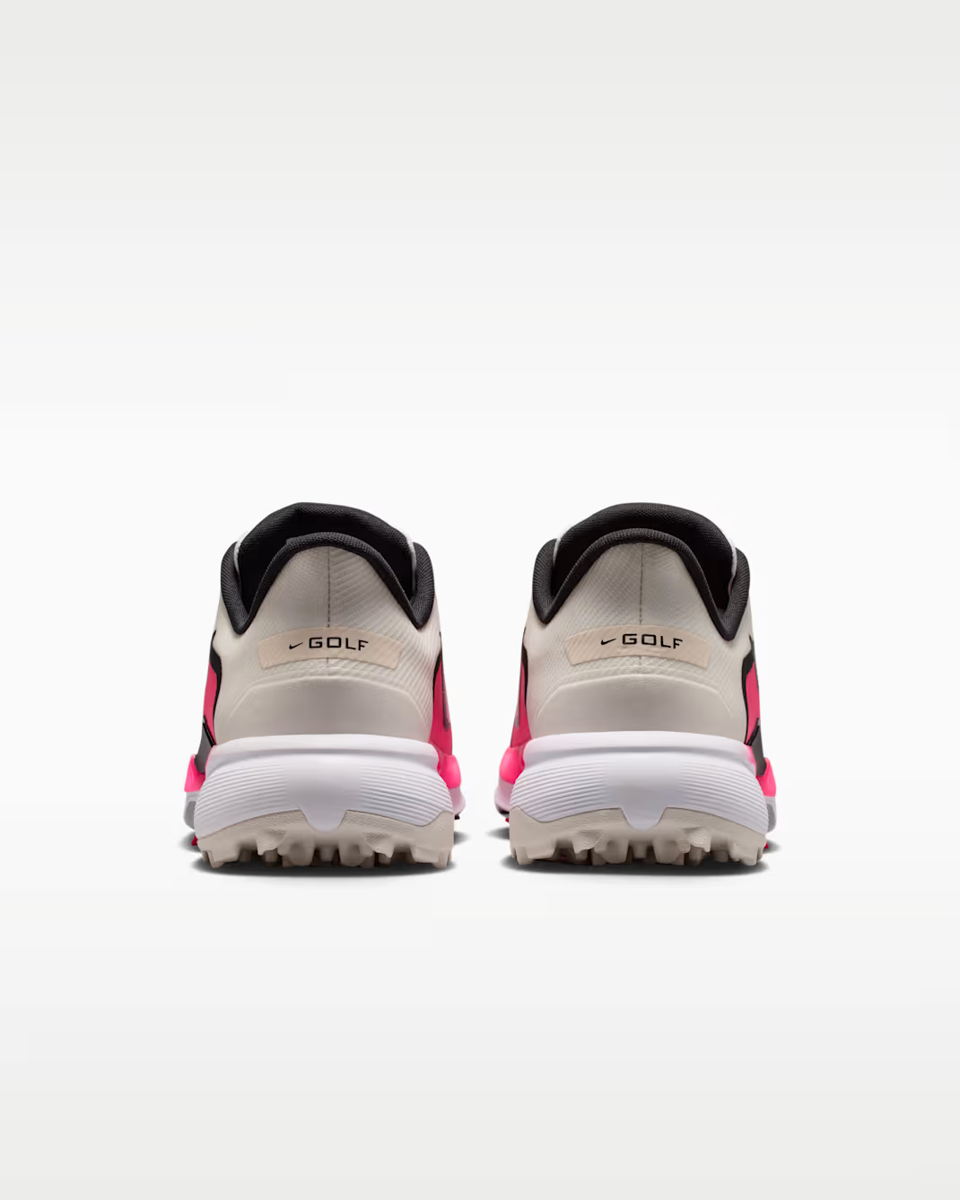 HV4700-100 Nike Pegasus 1 Golf "Sail/Pink"(Men's)