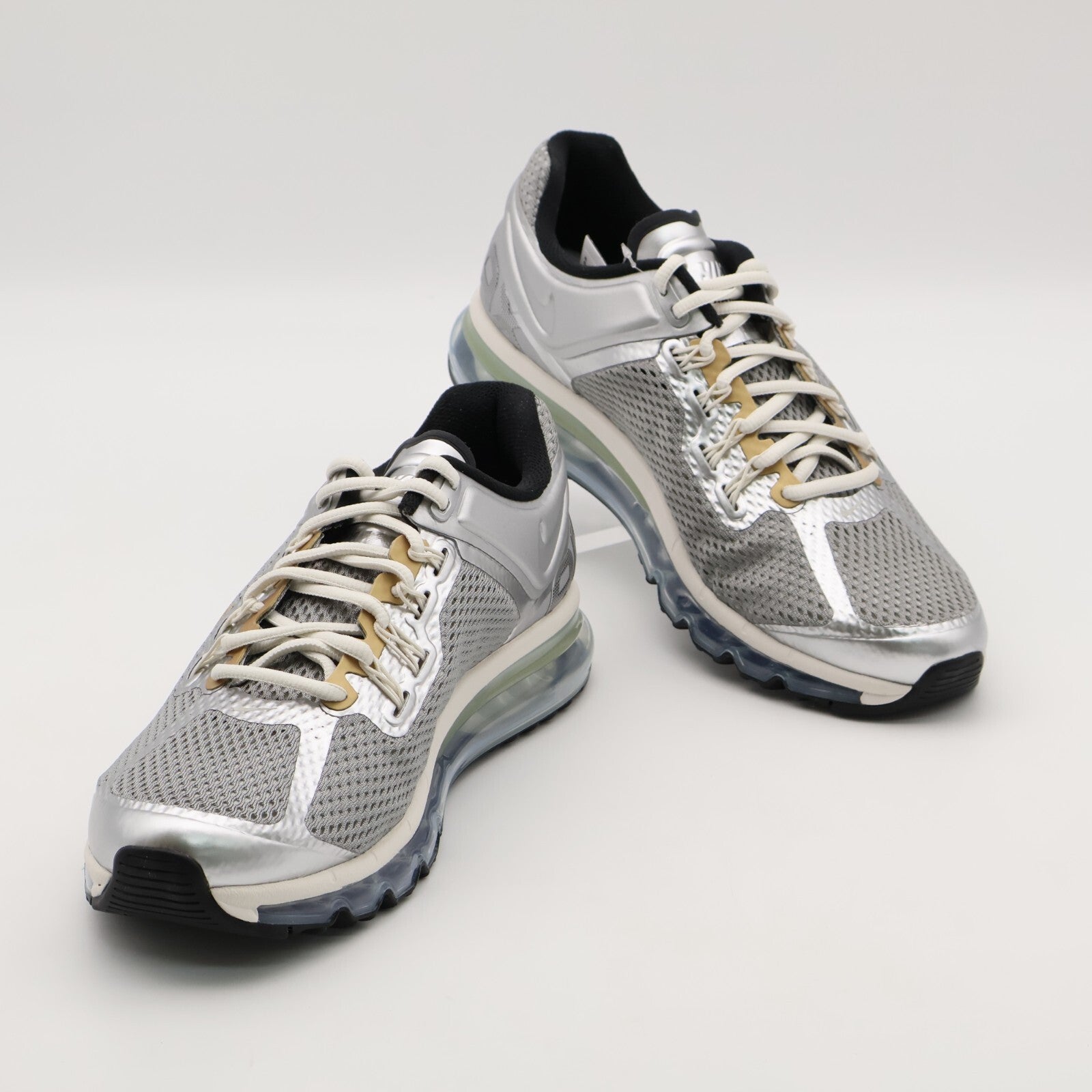 HJ7901-095 Nike Air Max 2013 Silver Metallic Pewter Metallic Gold Phantom (Men's