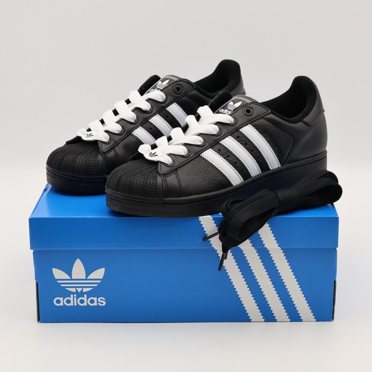 JI3538 adidas Originals Superstar 2 Core Black Cloud White (Men's)