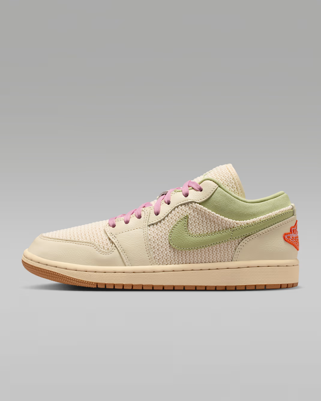 II0569-100 Nike Air Jordan 1 Low Sail/Olive Aura (Women's)