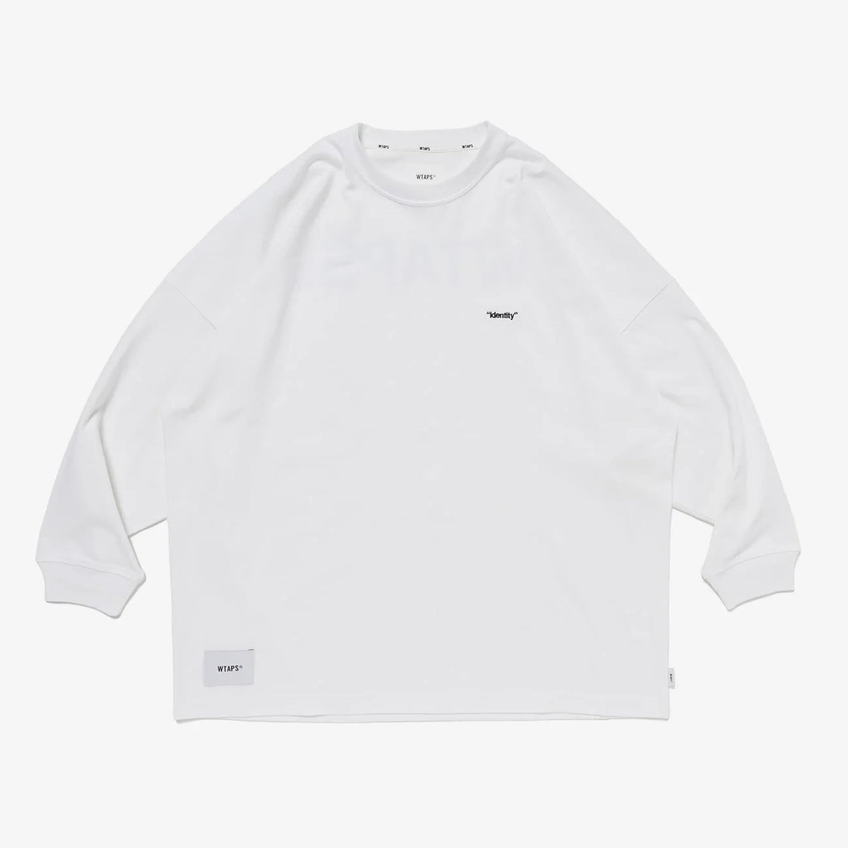 WTAPS Identity LS Cotton White