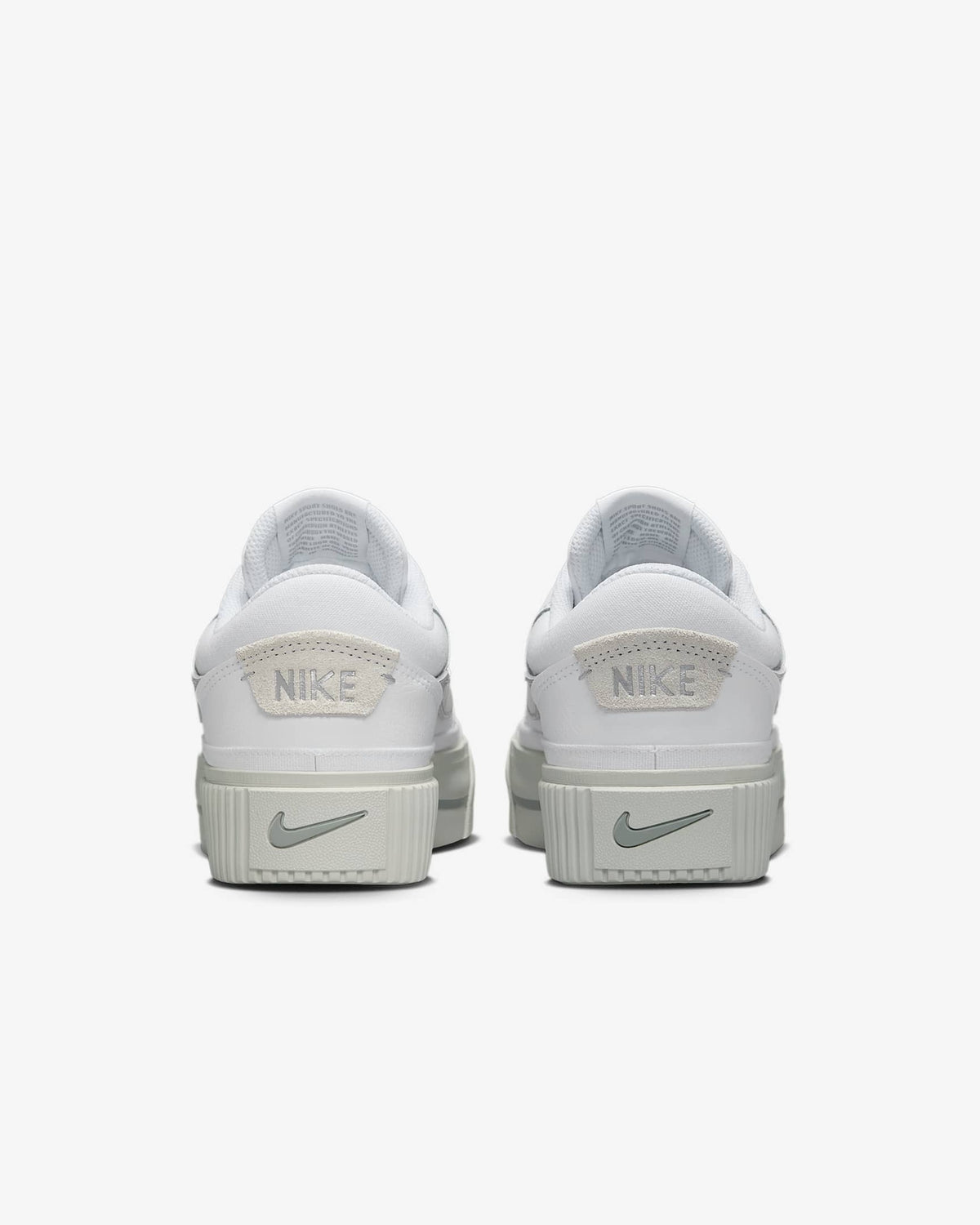 HQ2307-100 Nike Court Legacy Lift White Light Bone Photon Dust Metallic (Women's