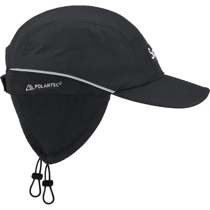 Supreme Polartec Lined Packable Earflap Camp Cap Black